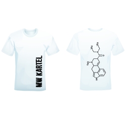 T-shirt MW KARTEL LSD - biała