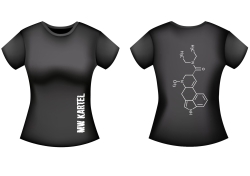 T-shirt damski MW KARTEL LSD - czarna